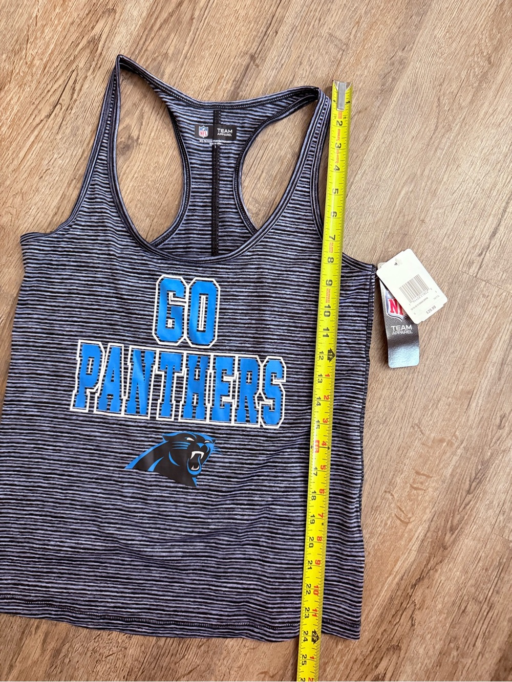 Carolina Panthers Racerback Tank - Picture 3 of 9